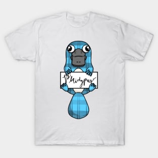 Plaidypus (Plaid Platypus) T-Shirt